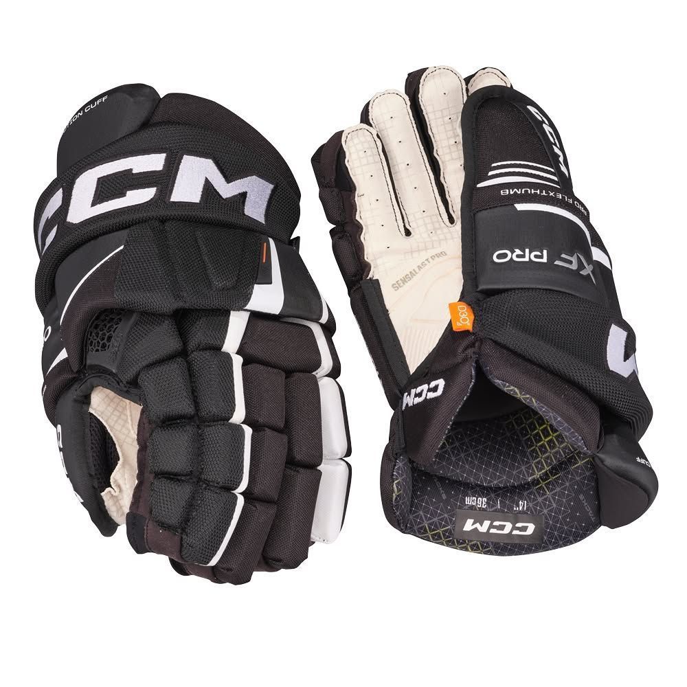 Хоккейные перчатки CCM TACKS XF PRO черный 3