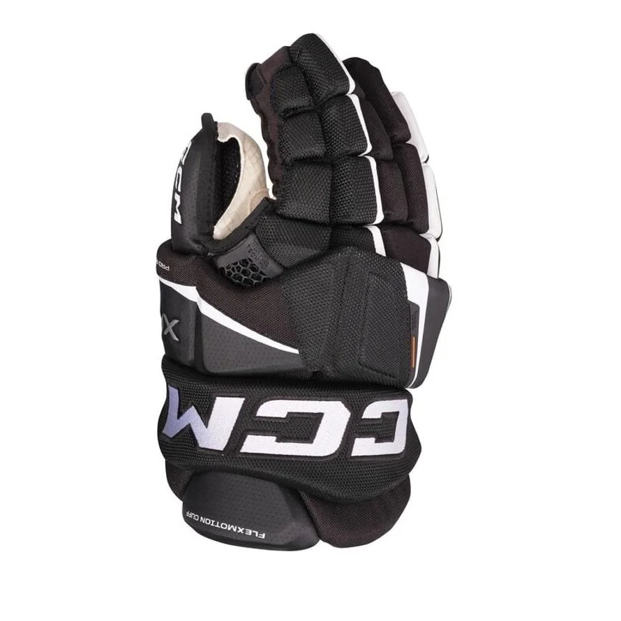 Хоккейные перчатки CCM TACKS XF PRO Черные