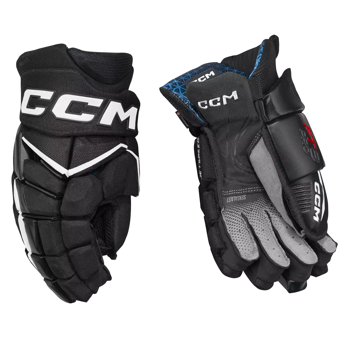 Хоккейные перчатки CCM JETSPEED FT8 PRO Черные