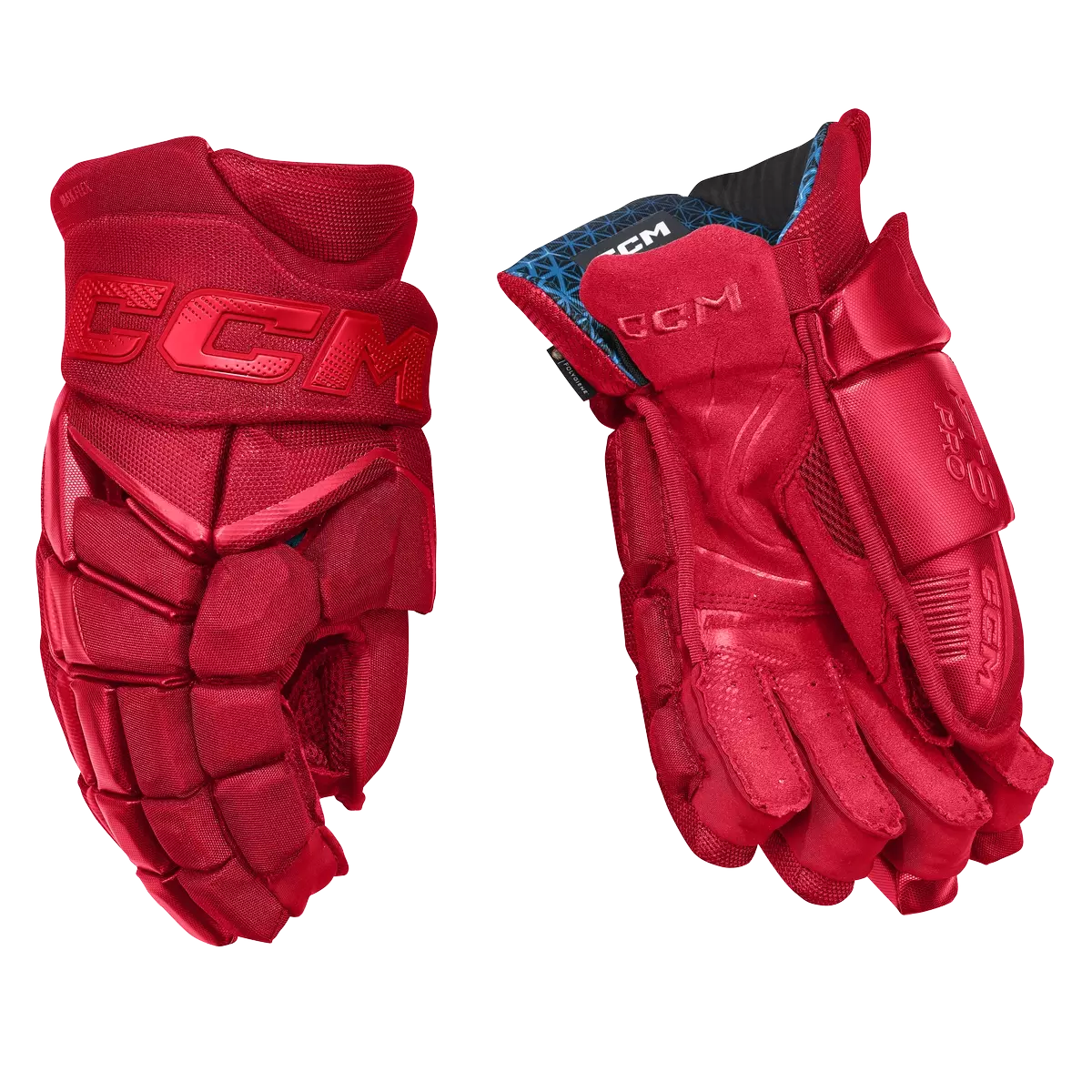 Хоккейные перчатки CCM JETSPEED FT8 PRO красный